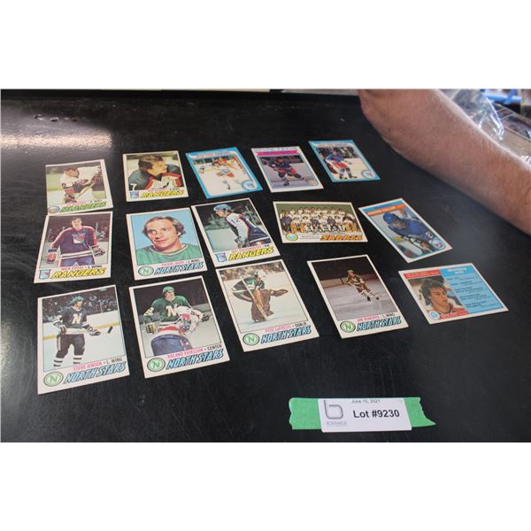 1970's-1980's NHL Hockey Cards (15 Cards)