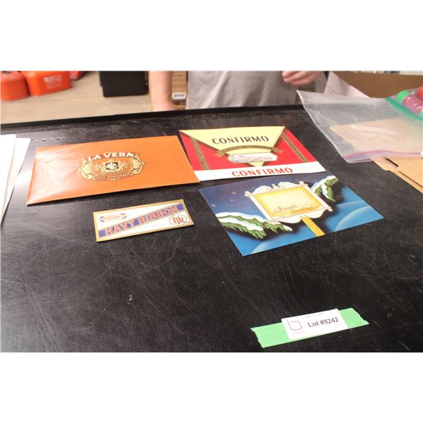 Cigarette Advertising Labels