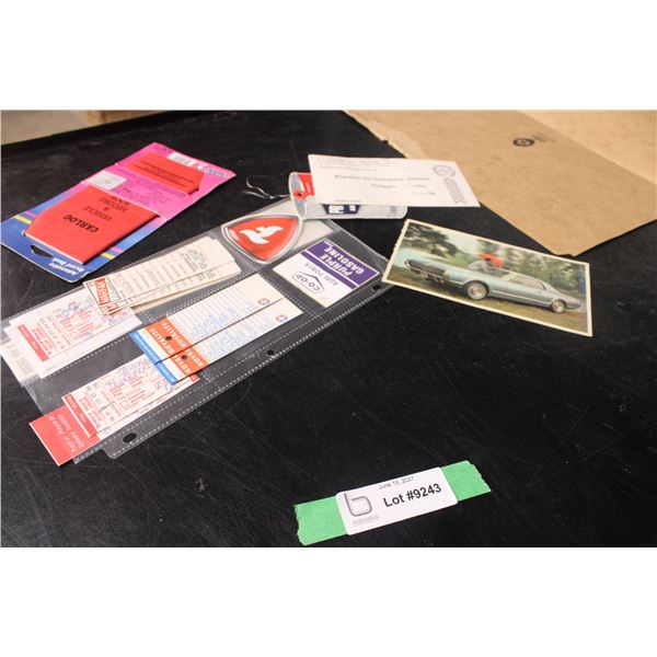 Automotive Advertising Labels