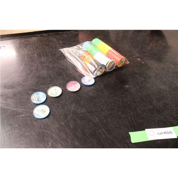 Bag of (113) Jello Airplane Wheels