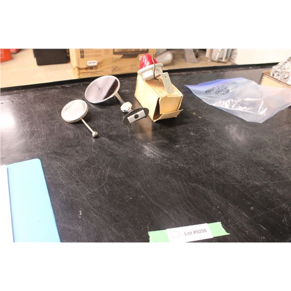 Mirrors Temp Gauge and Tail Light