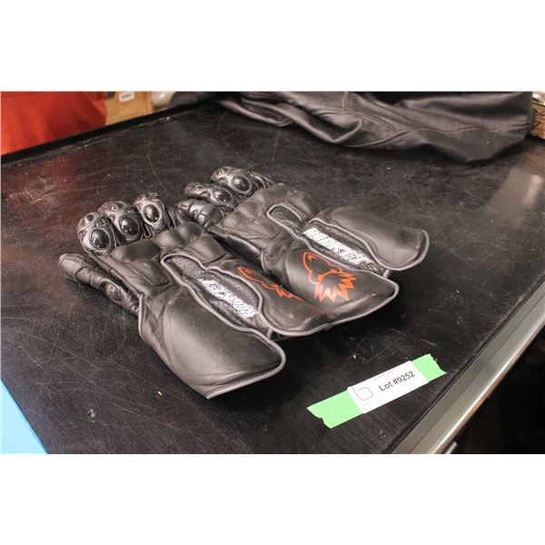 Biker Motorcycle Leather Gloves