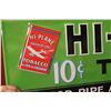Image 2 : HI-Plane Tobacco Embossed Tin Sign 42" x 14" Single Sided