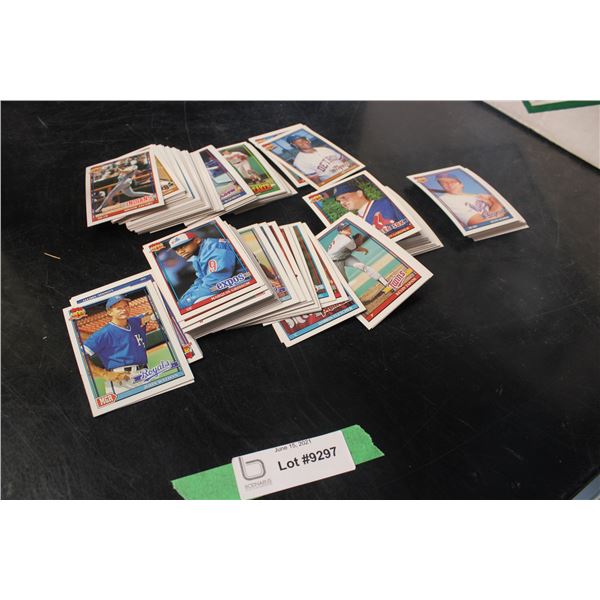 (2X THE MONEY) Topps 1991 Baseball Cards