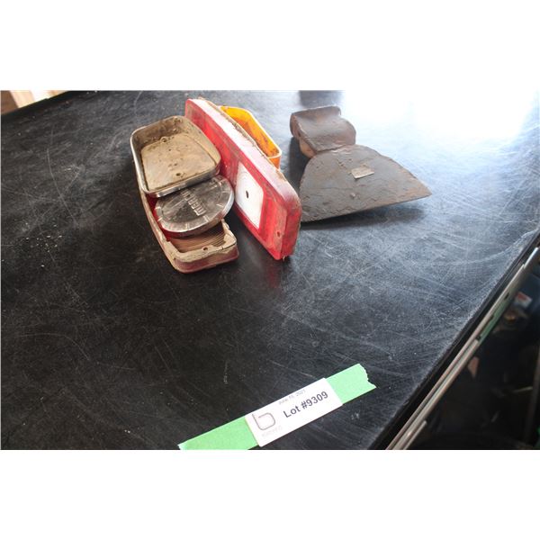 Tail Lights and Axe Head