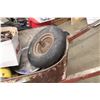 Image 2 : Vintage Wheel Barrow with Grinder and Contents