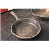Image 2 : (2X THE MONEY) Cast Iron Frying Pans