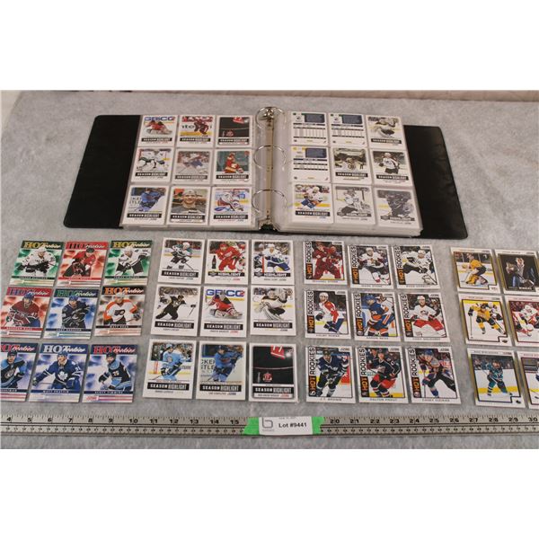 Binder of 2011-12 Score - some misc cards - approx 300 Total