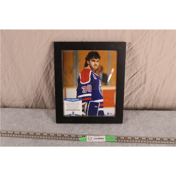 Bill Ranford 8x10 Signed with COA