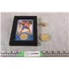 Image 1 : McDavid Bronze Coin, Oilers Coin and Oilers Ring