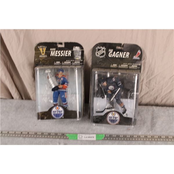 Messier and Gagne McFarlane Figures NIB