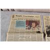 Image 2 : (2X THE MONEY) 1977 Death of Elvis Newspapers