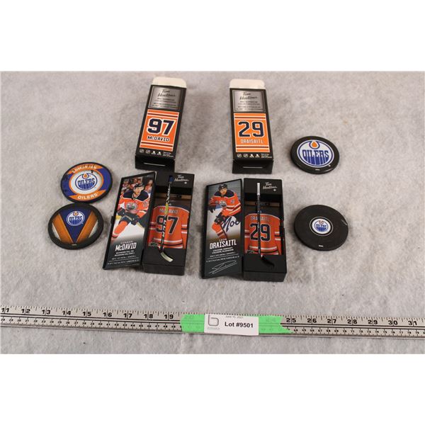 Coasters, Tim Hortons NHL Superstar Collectible Sticks