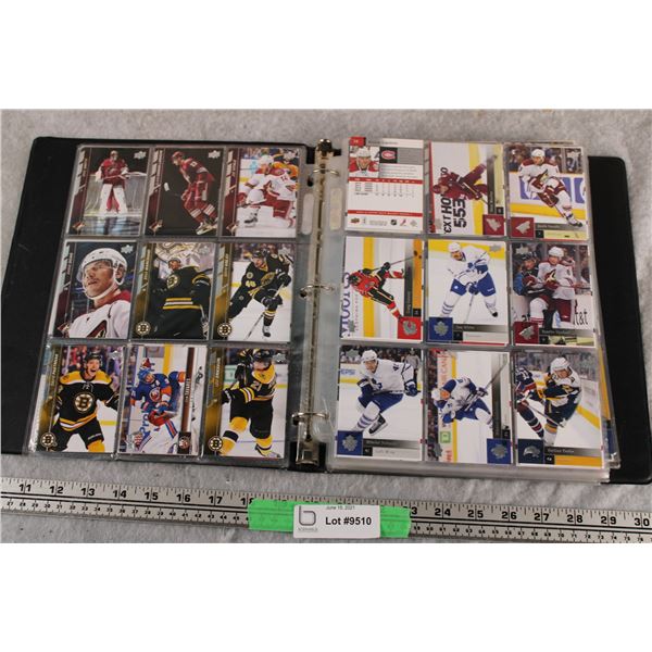 Binder of Upper Deck - 20 Pages - Most Double Sided