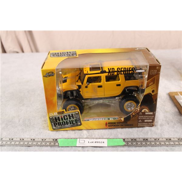 Jada Toys Dub City High Profile Hummer H2 1/24 Scale Die