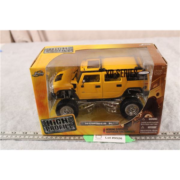 Jada Toys High Profile Hummer H2 1/24 Scale Die Cast (NIB)