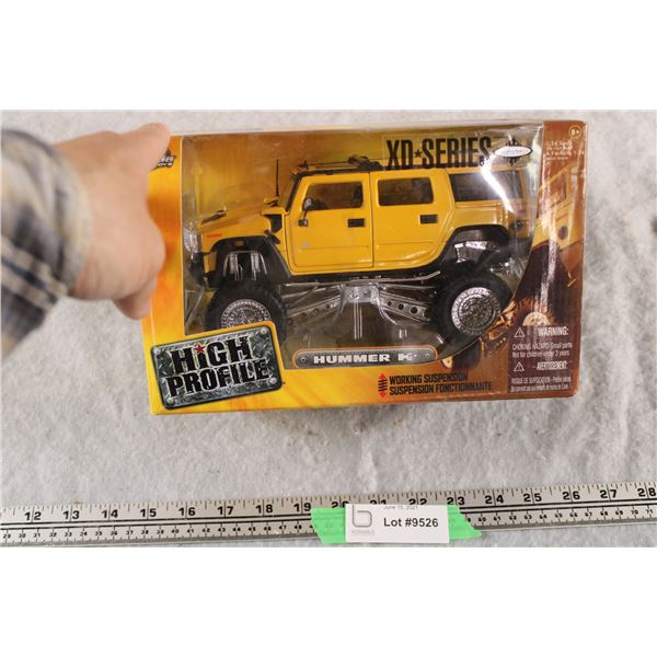 Jada Toys High Profile Hummer H2 1/24 Scale Die Cast (NIB