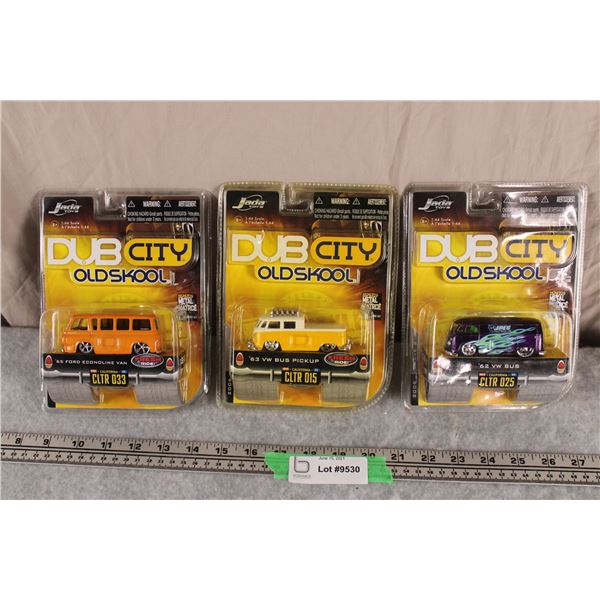 Jada Toys Ford + VW Vans 1:64 NIB