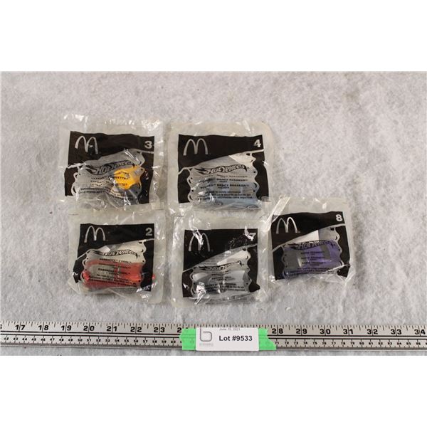 McDonalds Hot Wheels Light Up - 5 Cars Sealed