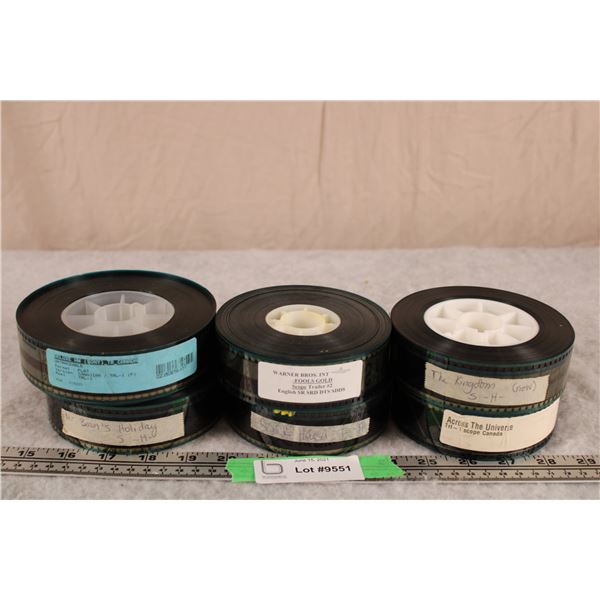 35mm Movie Trailer Lot of 6