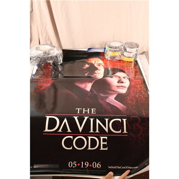 Movie Poster Lot - 11x DaVinci Code, Bounty Hunter, etc