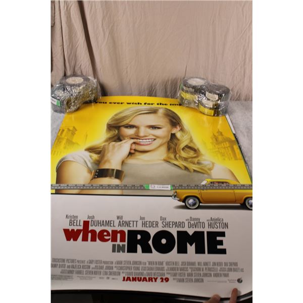 Movie Poster Lot - 11x When In Rome, Thor, etc