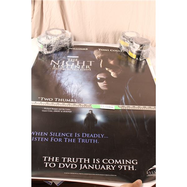 Movie Poster Lot - 10x The Night Listener, The Wild, Etc