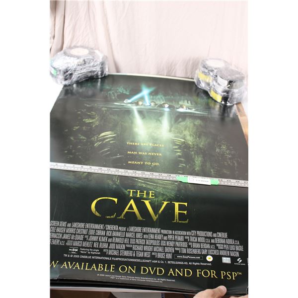Movie Poster Lot - 12x The Cave, Spiderman 3, Etc