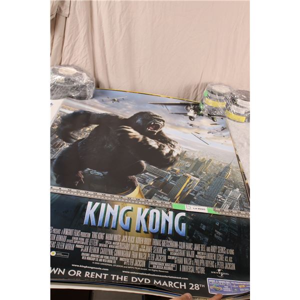 Movie Poster Lot - 13x King Kong, The Kingdom, Etc