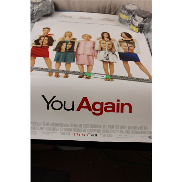 Movie Poster Lot - 15x You Again, Arthur