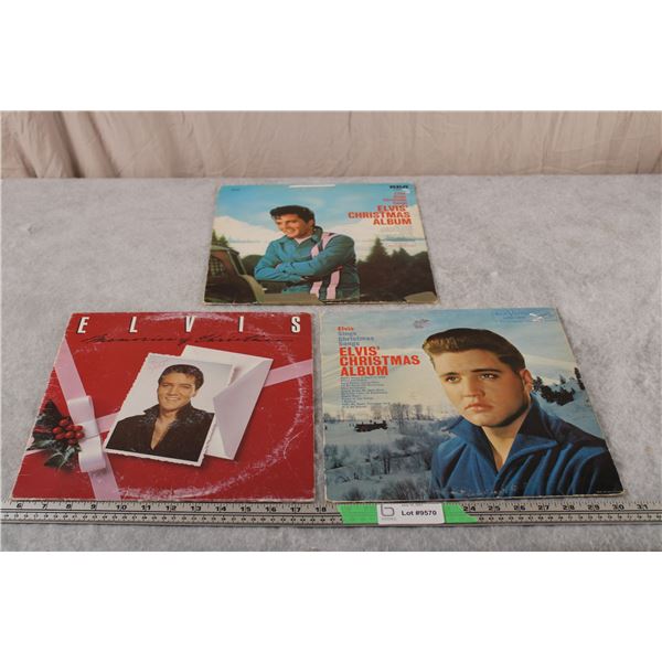 Elvis Christmas Records - Two Have Scratches
