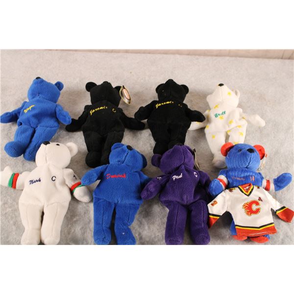 1999-00 Salvino Bammers NHL Beanie Babies - Gretkzy, Jagr, Hasek