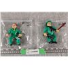 Image 1 : (2X THE MONEY) Dick Tracy Figures - Shoulders + Influence 100% Complete - Like New