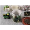 Image 4 : John Deere Mug + Toy, Vintage Ash Tray + Misc