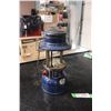 Image 5 : Coleman Model 321 A Blue Lantern (No Globe)