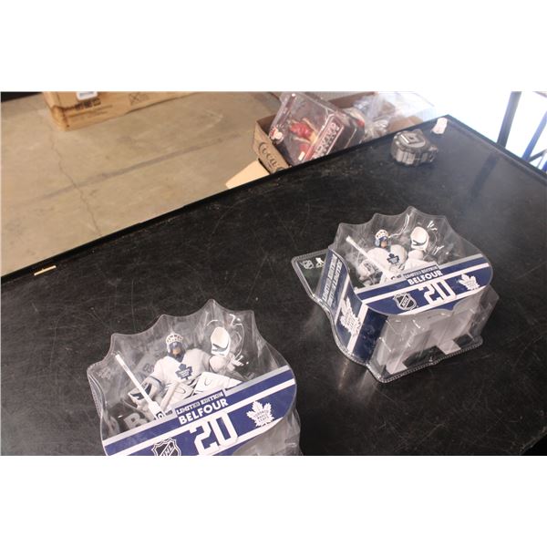 (2X THE MONEY) NHL Belfour 20 Goalie Figurines