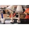 Image 1 : Pair of Small Lamps with Shades