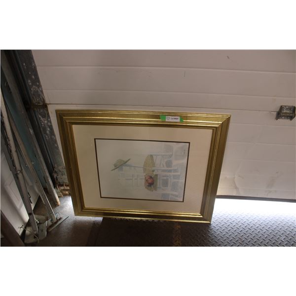 Picture in Frame 28" x 34"