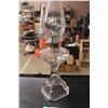 Image 4 : Clear Glass Coal Oil Lamp
