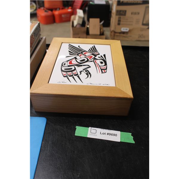 Inuit Wooden Small Box