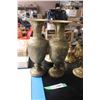 Image 1 : 2 Brass Ornamental Vases