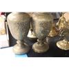 Image 2 : 2 Brass Ornamental Vases