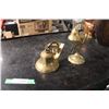 Image 1 : 2 Brass Bells Brass Ornaments