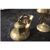 Image 2 : 2 Brass Bells Brass Ornaments
