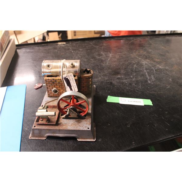 Wilesco D6 Steam Engine With Mirror Polished and Nickel Plated Boiler