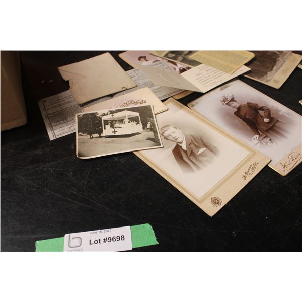 Vintage Photos and Paper Work