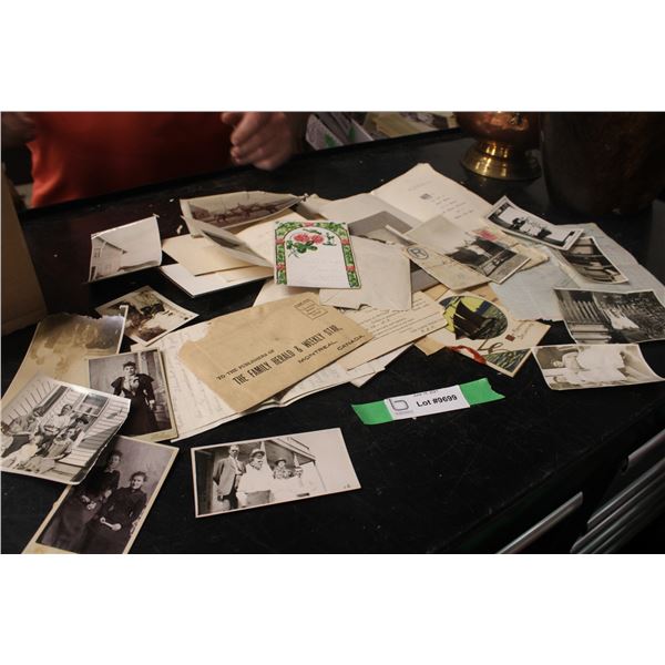 Vintage Photos and Paper Work