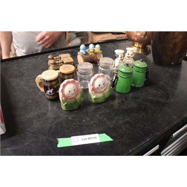 7 Sets Of Salt and Pepper Shaker