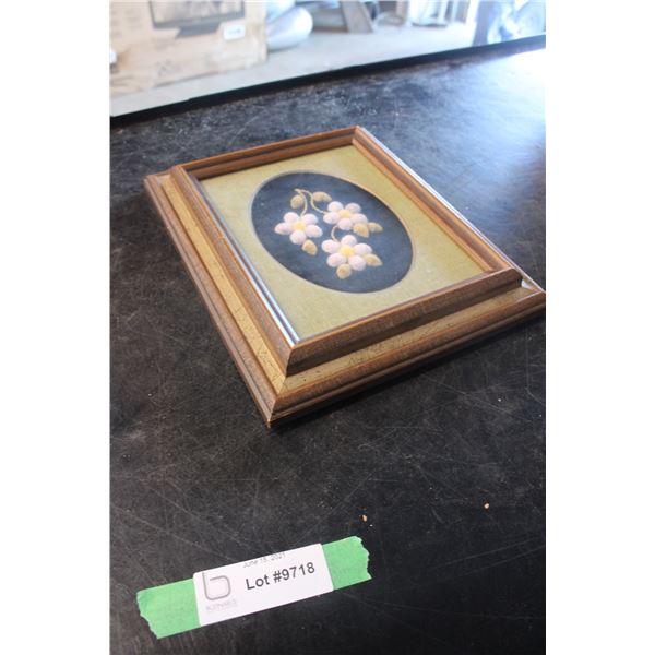 Caribou Tufting Picture  in Frame