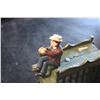Image 4 : Cast Iron Wagon Toy with Rider